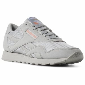 Adidasy Damskie Reebok Classic Nylon TXT Szare/Różowe/Złote PL 80SQYTX